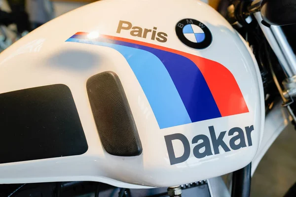 Burdeos Aquitania Francia 2020 Bmw Motocicleta Logotipo Signos Vintage Paris — Foto de Stock