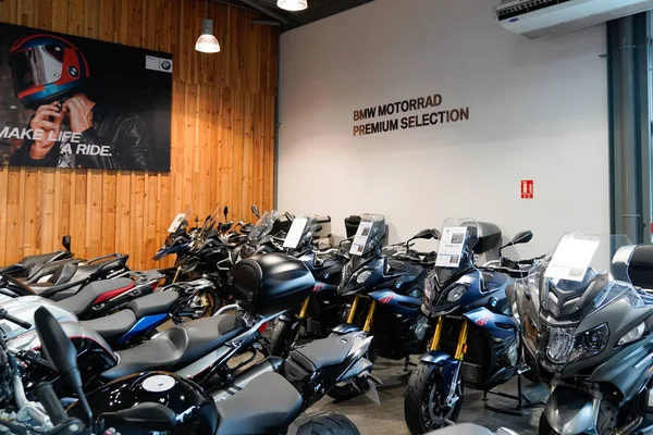 Bordeaux Aquitaine France 2020 Bmw Motorbike Dealership Shop Second Hand — Stockfoto