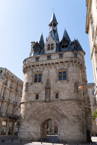 Bordeaux Aquitanien Frankreich 2020 Bordeaux Antike Porta Cailhau Mittelalterliches Tor — Stockfoto
