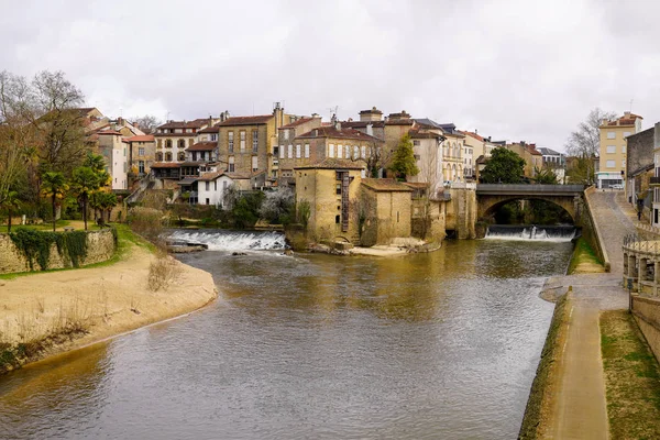 Molino Agua Mont Marsan Dos Ríos Suroeste Francia Prefectura Las — Foto de Stock