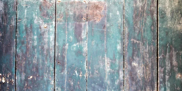 非常古老的蓝木背景木制质感 — 图库照片