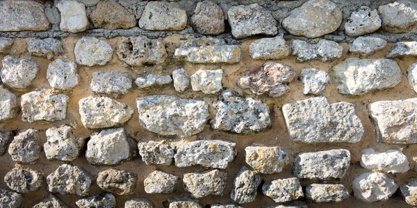 テクスチャ石の壁の背景屋外 — ストック写真