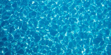 arka plan mavi yüzme havuzunda yırtık su
