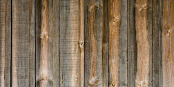 木の背板の質感の板で作られた壁の終わり — ストック写真