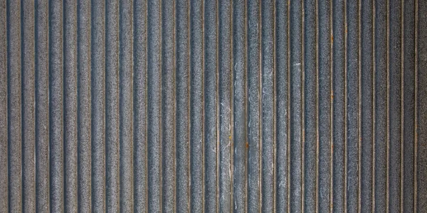 Corrugado Metal Oscuro Textura Línea Superficie Gris Galvanizar Fondo Acero — Foto de Stock