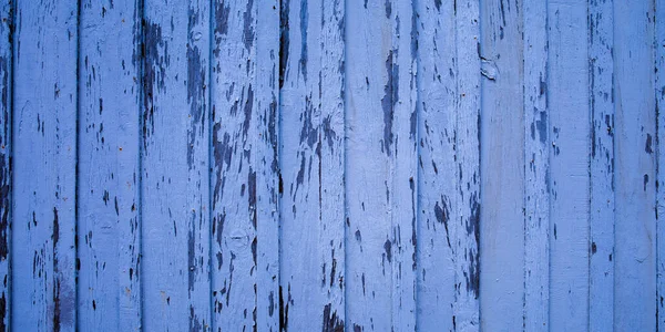 老式经典蓝木背景墙 木制木板质地 — 图库照片