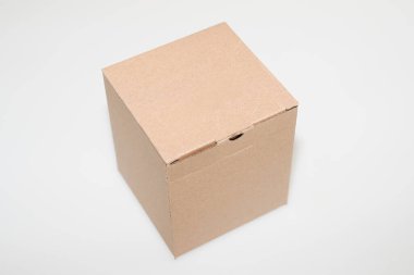 brown boxes recycle isolated closed box packaging clipart