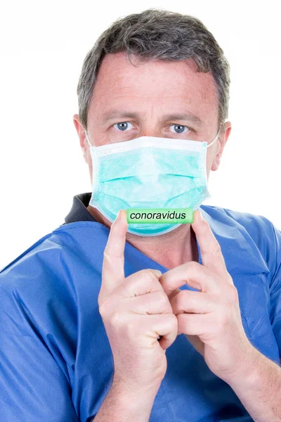 Pesquisador Homem Médico Detém Tubo Teste Coronavírus Vírus Análise Medicina — Fotografia de Stock