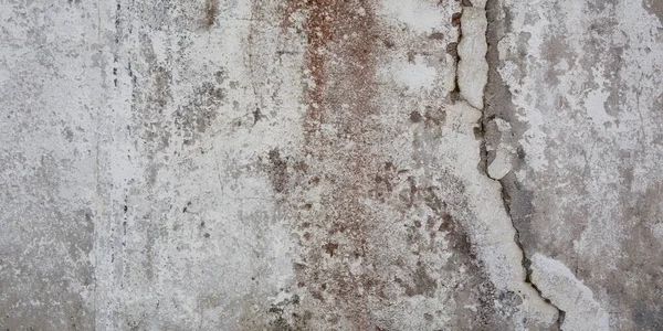 Boş Gri Beton Duvar Kirli Pürüzsüz Gri Arkaplan Kullanıldı — Stok fotoğraf