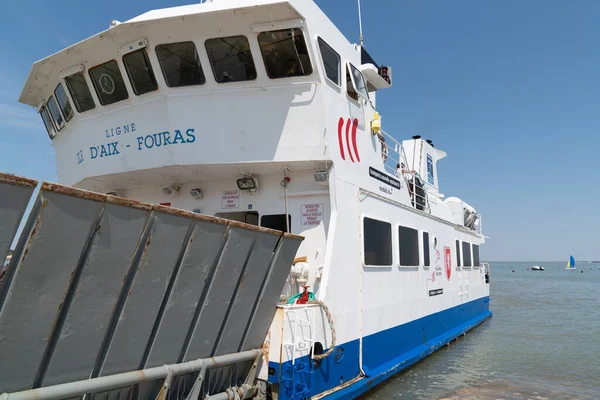 Ile Aix Fouras Aquitaine France 2020 Feribot Dörtlüsü Charente Denizcilik — Stok fotoğraf