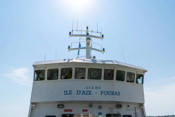 Bordeaux Aquitaine Fransa 2020 Feribot Atlantik Okyanusu Ndan Geçerek Charente — Stok fotoğraf