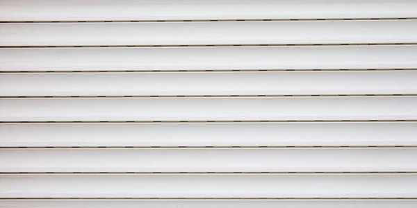 Hell Weiße Vorhang Kulisse Nahaufnahme Moderne Kunststoff Rollläden Büro Hause — Stockfoto