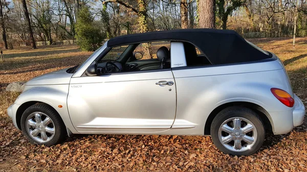 Bordeaux Aquitaine France 2020 Chrysler Cruiser Grey Convertible Old Vintage Stock Image