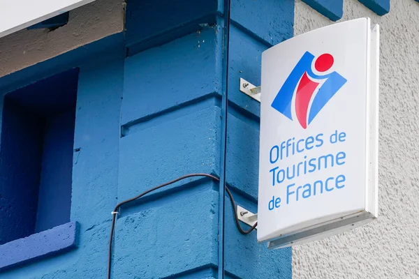 法国阿基坦 波尔多 2020年05月5日 法国旅游办事处在法国的墙上签名 — 图库照片
