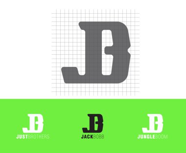 Monogram logo Jb