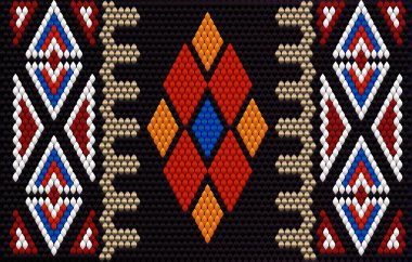 Doğu nun sakinlerinin geleneksel süsleme ve 