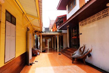 Tayland arka planda Budizm Buda heykeli