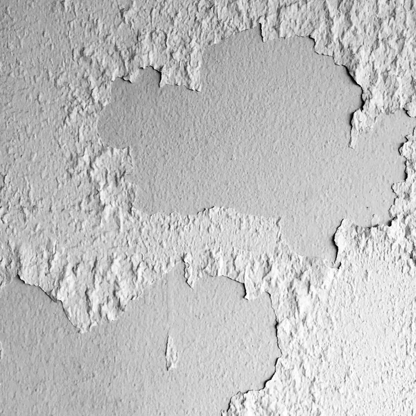 Broken Wall, Old Cracked Concrete or Cement Wall Close Up Background