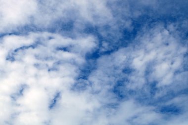 Güzel mavi gökyüzü bulutlar hava arka plan ile