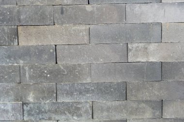 Arka plan için eski Vintage gri tuğla duvar dokusu