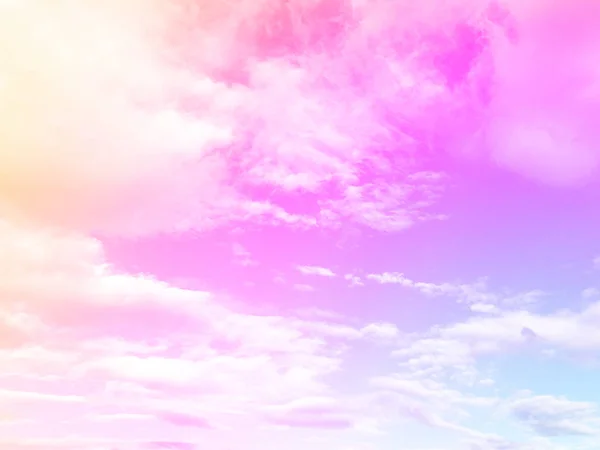 Nuvens Abstratas Gradiente Cor Pastel Fundo Exterior Suave Natureza Céu — Fotografia de Stock