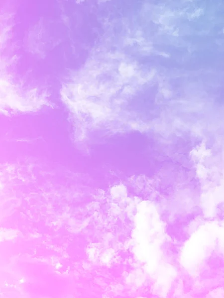 Nuvens Abstratas Gradiente Cor Pastel Fundo Exterior Suave Natureza Céu — Fotografia de Stock