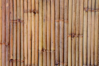 Bambu doku. Eski doğal arka plan büyük ahşap soyut herhangi bir kullanım için Brown.