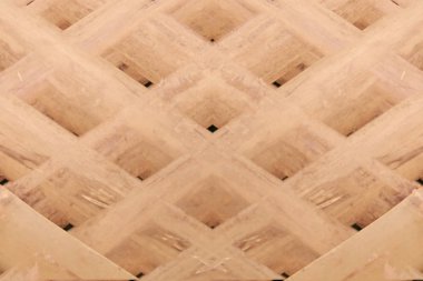 Bambu doku. Eski doğal arka plan büyük ahşap soyut herhangi bir kullanım için Brown.