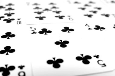 İskambil doku. İskambil beyaz arka plan büyük herhangi bir kullanım için üzerinde.