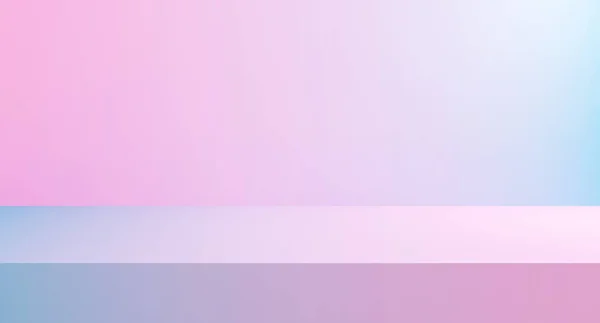 Pembe renkli stüdyo arkaplanı ya da dokusu için 3D mavi rengin çizimi. Modern asgari konseptte soyut oda. Web sitesi tasarım grafiği ve web pankartı üzerindeki boş ürün görüntüsü.