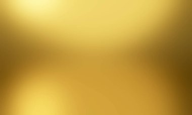 Web sitesindeki duvar kağıdı, kalıp ve etiket için soyut arkaplan. Açık altın metal dokusu veya parlak metalik gradyan. Boş altın arka plan. 3D tasarım. boş arkaplan.