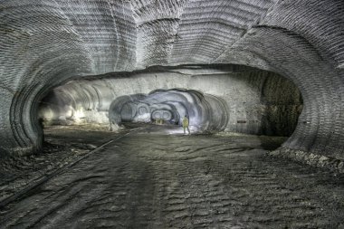 Underground mines. Ukraine, Donetsk clipart