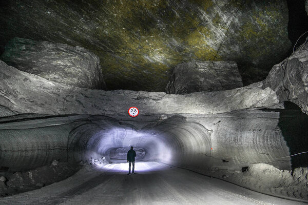 Underground mines. Ukraine, Donetsk