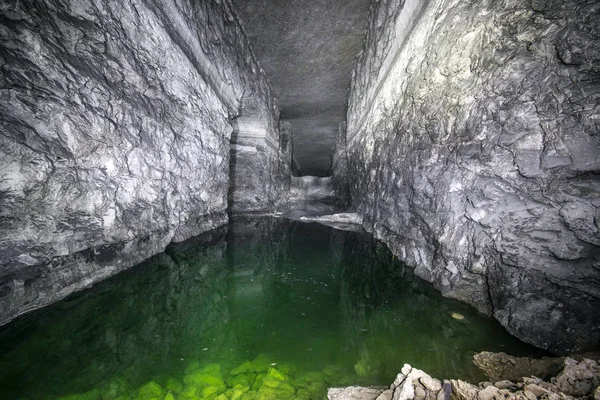 Föld alatti bányák. Ukrajna-Donyeck — Stock Fotó