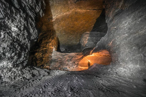 Föld alatti bányák. Ukrajna-Donyeck — Stock Fotó