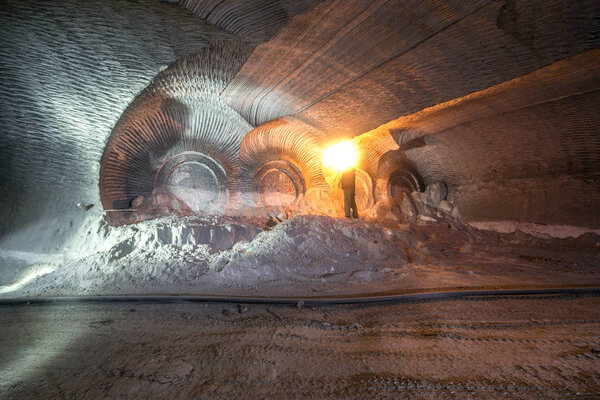 Underground mines. Ukraine, Donetsk