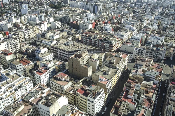 Πανόραμα της πόλης. Καζαμπλάνκα, Μαρόκο. Αφρική — Φωτογραφία Αρχείου