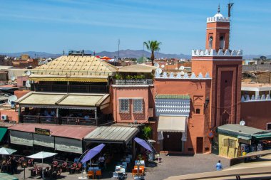 Jamaa el Fna Marakeş'te