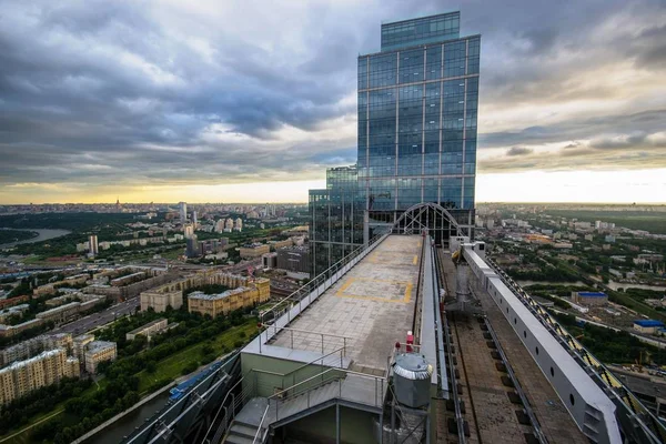 Moscow city (moskevské Mezinárodní obchodní centrum), Rusko — Stock fotografie