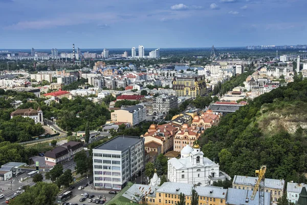 Old Podil distrito de Kiev, Ucrânia — Fotografia de Stock