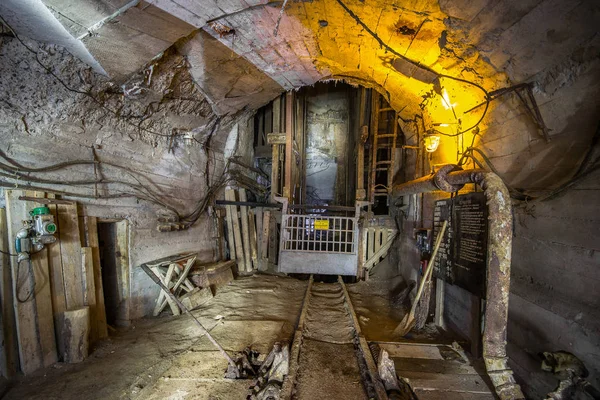 Mineração e química em Stebnyk, Ucrânia — Fotografia de Stock