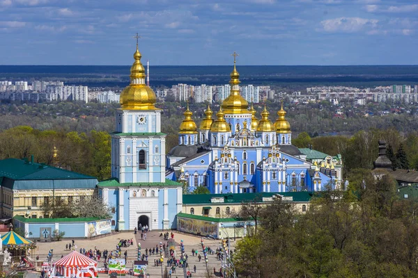 St Michael's Monaster i katedry w Kijów, Ukraina — Zdjęcie stockowe