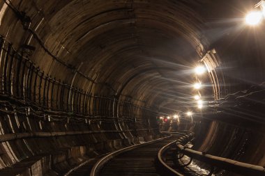 Metro'ya. Kiev, Ukrayna. Kyiv, Ukrayna