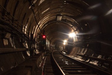 Metro'ya. Kiev, Ukrayna. Kyiv, Ukrayna