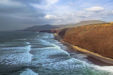 Legzira beach, Sidi Ifni, Souss-Massa-Dragan, Fas