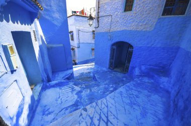 : chefchaouen, morocco, Afrika geleneksel Fas Mimari Detaylar