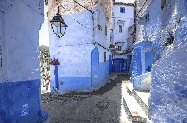 Medine: Chefchaouen, Morocco. Bu şehirde evlerin mavi renkle boyanır bilinmektedir: Chefchaouen veya Chaouen.