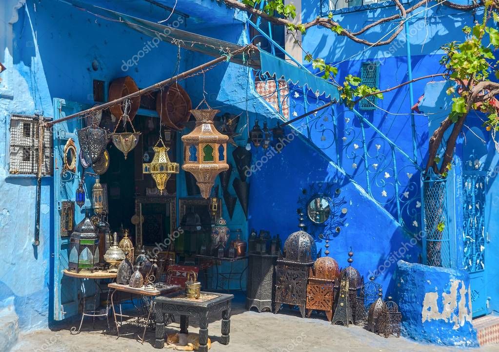 Medina de Chefchaouen, Marruecos. Chefchaouen o Chaouen se sabe que las