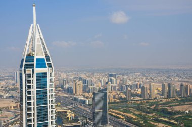 Şehir hava görünümünü dubai