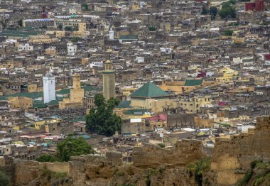 Fez - Fas içinde Bab Guissa kapısında Camii